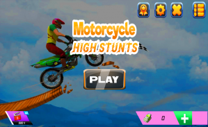 Motorcycle High Stunts- Bike Racing Tricks screenshot 2