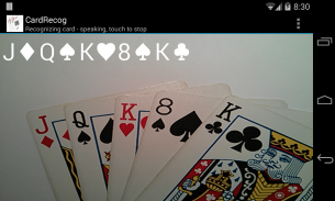 CardRecog Recognize Play Cards screenshot 1