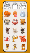 Emoji Stickers & Animals WA screenshot 1