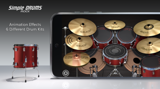 Simple Drums Rock - Drum Set screenshot 2