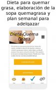 Dieta Quemagrasa screenshot 1
