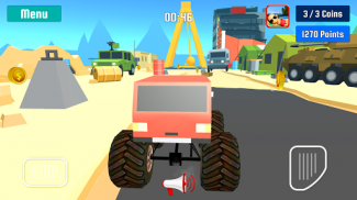 Monster Truck Stunt Speed Race screenshot 0