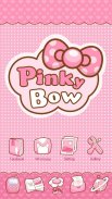 PinkyBow GO Launcher Theme screenshot 2