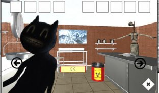 Angry Cartoon Cat Night Light Head 3 Versus screenshot 2