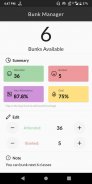 Bunk Manager - Minimalistic Attendance Tracker screenshot 0