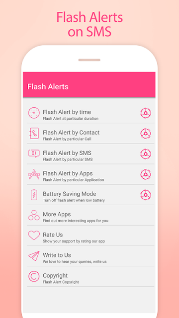 Flash Alerts on Call / Sms | Download APK for Android - Aptoide