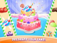 Es Krim kue Pembuat : Pencuci mulut Koki screenshot 1