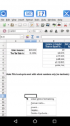 AndroCalc Spreadsheet-Editor für XLS, XLSX und ODS screenshot 7