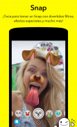 Snapchat: Conecta con Amigos screenshot 1