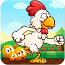 Flicky pulcino:  running piattaforma di pollo