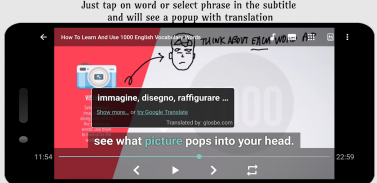 LSubs - video player with translatable subtitles screenshot 19