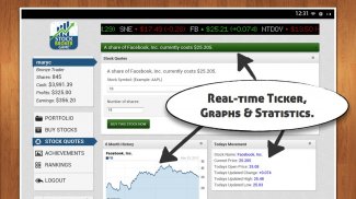 Stock Broker Game - $10K free! screenshot 0