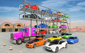 Crazy Truck Transport Car Game screenshot 0