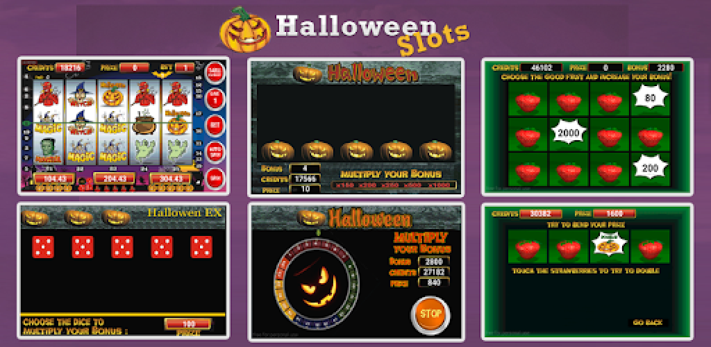 Bonus slot machine halloween party