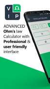 Ohms Law Calculator - Valt/Amp screenshot 8