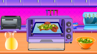 Barbeque chicken recipe game screenshot 1