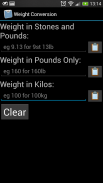 Weight Conversion screenshot 3