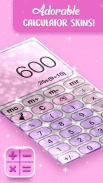 Pretty Pink Glitter Calculator screenshot 3