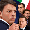 Italian Political Fighting Icon