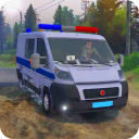 Offroad Police Van Driver Simulator icon