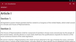 US Constitution & Federal Laws screenshot 13