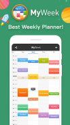 MyWeek - Weekly Schedule Plann screenshot 5