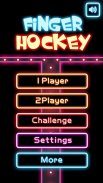 Finger Glow Hockey screenshot 2