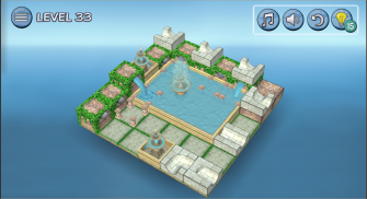 Flow Water 3D Puzzle - fonte agua quebra-cabeças screenshot 4