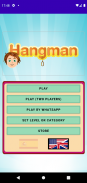 Hangman game English - Juego Ahorcado Español screenshot 1