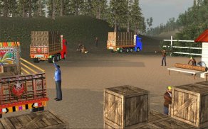 Drive Wood Transporter Truck screenshot 8