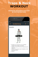 Traps & Neck Workout Exercises screenshot 3
