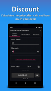Discount & VAT & Percentage Calculator screenshot 3
