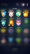 Night sky GO Launcher Theme screenshot 3