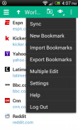 Eversync - Bookmarks and Dials screenshot 5