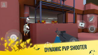 Mental Gun 3D: Pixel FPS Shooter screenshot 1