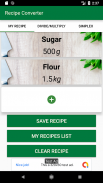 Recipe Converter - Cooking Units Converter screenshot 2