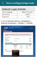 Zyxel Modem Guide screenshot 3