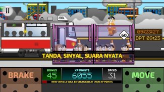 Tram Driver Simulator 2D - simulator trem screenshot 1
