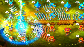 Mushroom Wars 2 - RTS Épico de defesa de Torre screenshot 1