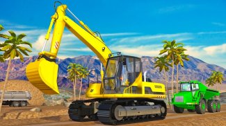 Sand Excavator Crane Simulator:Heavy Construction screenshot 3