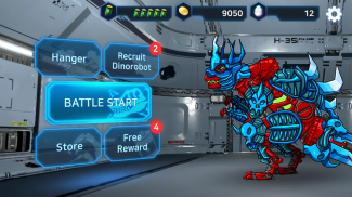 Dino Robot Battle Field: War screenshot 1