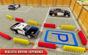 الولايات المتحدة وقوف السيارات سيارة الشرطة هوس 3D screenshot 5
