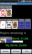 CJ Poker Odds Calculator screenshot 1