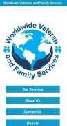 Worldwide Veterans And Family Service App screenshot 1