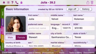 Mobile Midwife EHR Client Port screenshot 0