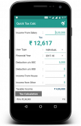 Income Tax Calculator screenshot 1