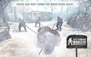 Yeti Finding Monster Hunting: Survival Game screenshot 1