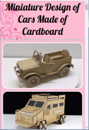 Miniature Car Design From Cardboard screenshot 0