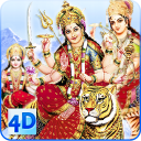 4D Maa Durga Live Wallpaper Icon