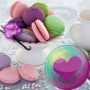 Słodkie Macarons Tapety